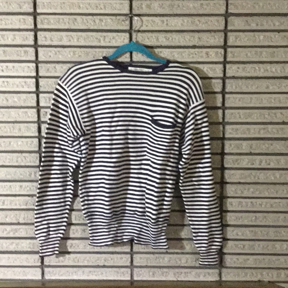 Nautical striped sweater